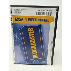 BLOCKBUSTER DVD CASE MYSTIC RIVER RETRO COLLECTIBLE VINTAGE HIGHLAND CALIFORNIA